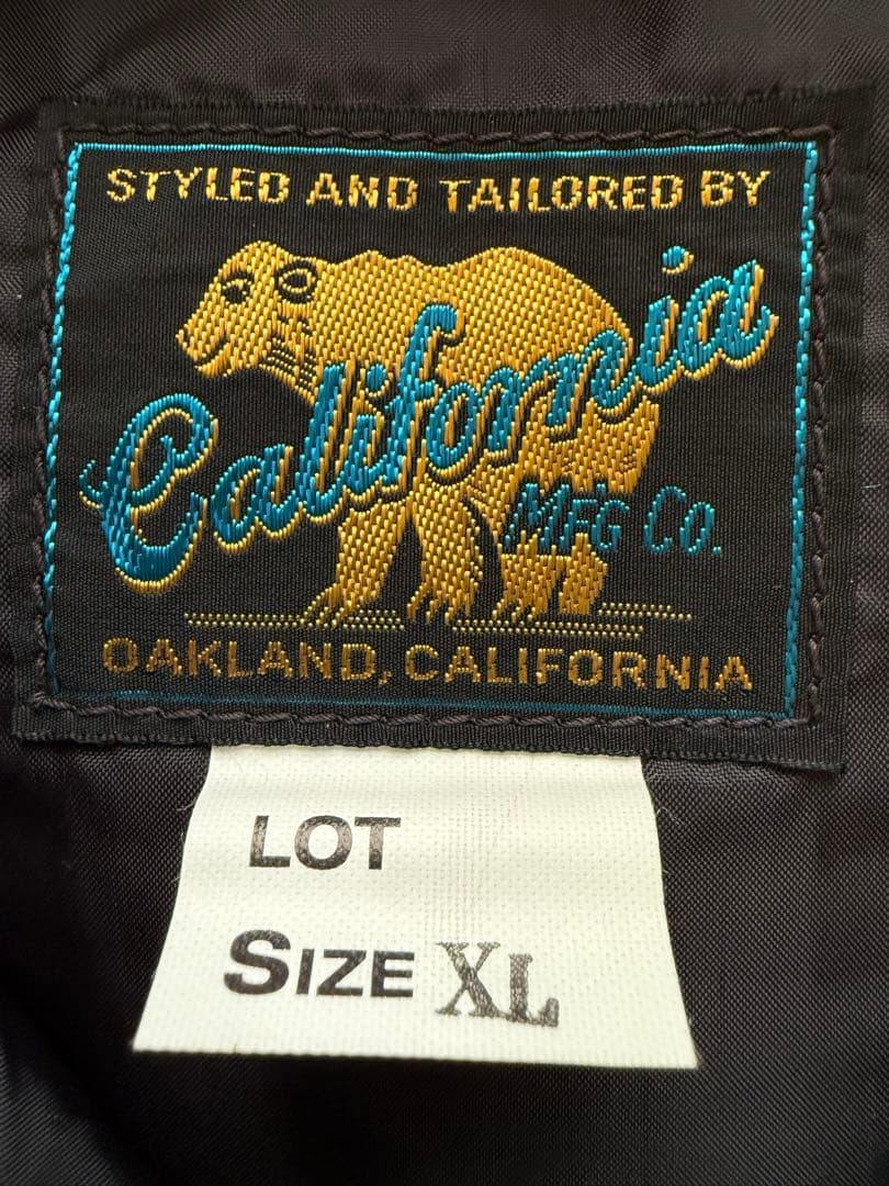 海坊主　レインボーカントリー　レザーダウンベスト黒　　　サイズXL