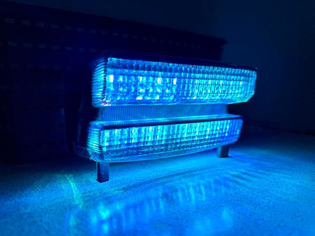 XJR400 4HM クリアテール RGB LED 切替スイッチ