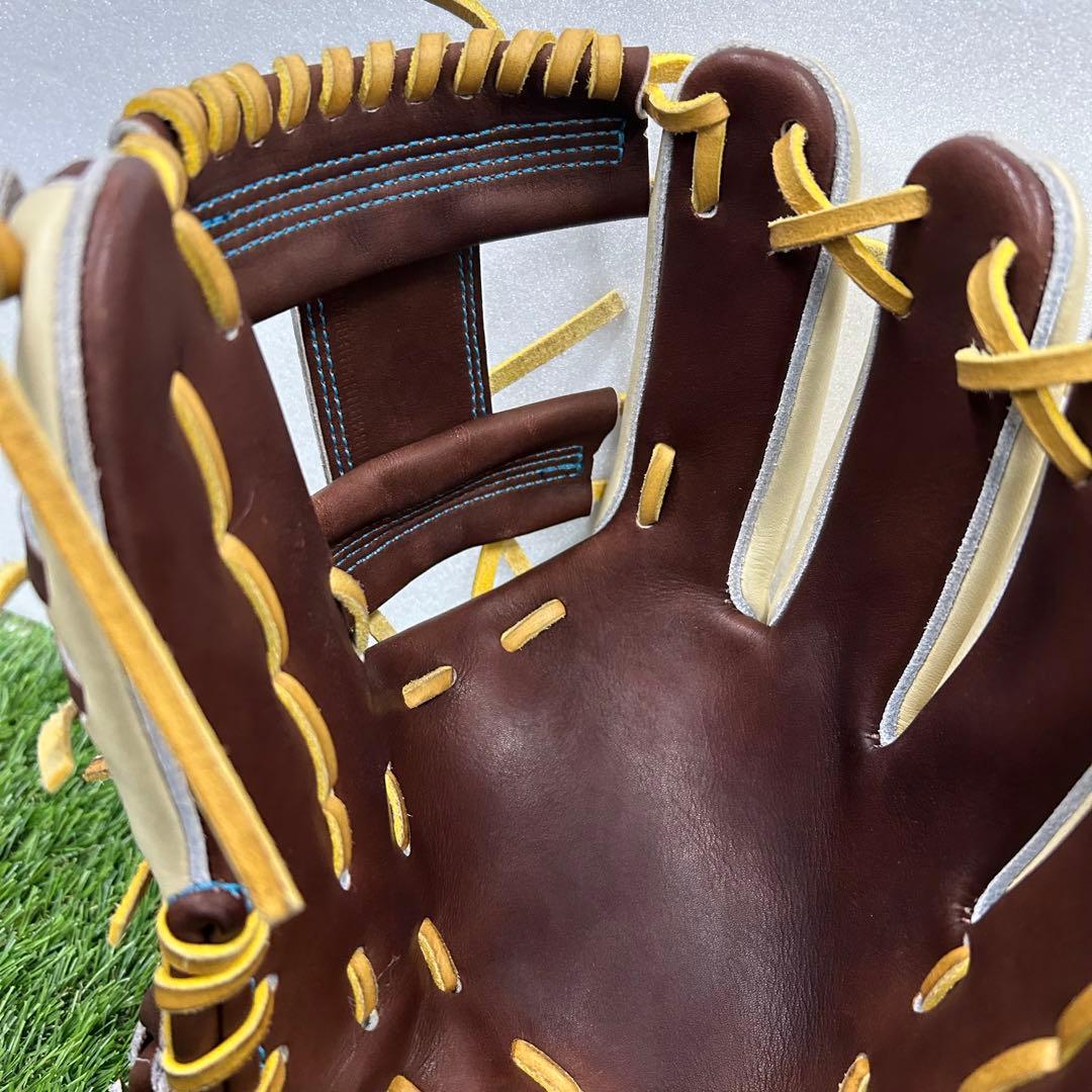 Clamps オーダー軟式硬式兼用　ショート用　ブラウン×クリーム