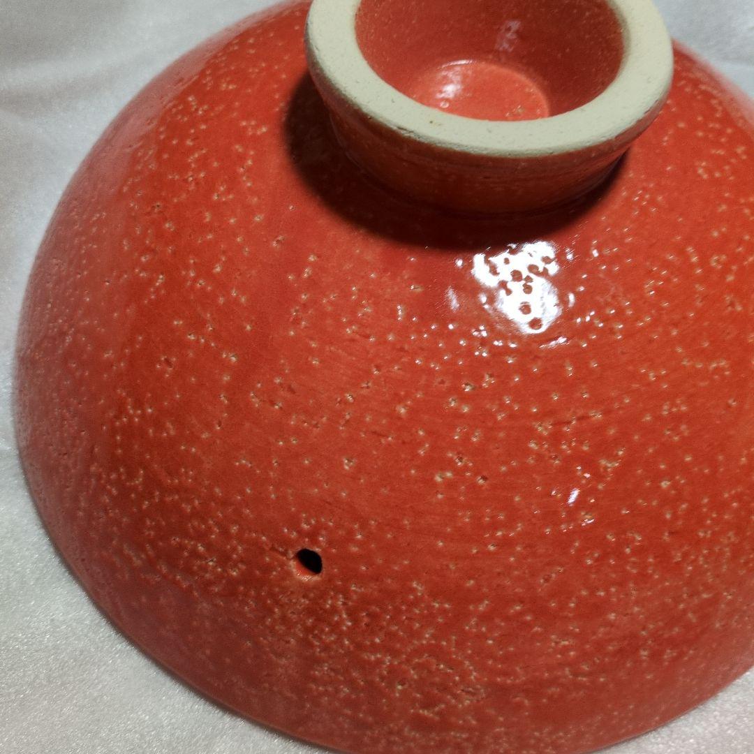 新品未使用　慎之介鍋　オレンジ　土鍋 伊賀焼　長谷園　取扱説明書付き