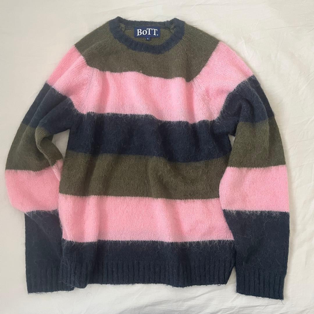 トップス BoTT Striped Mohair Knit S