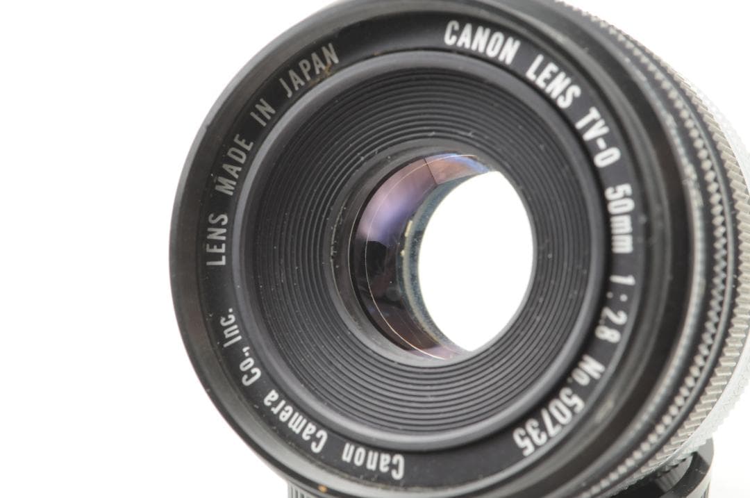 Canon キヤノン TV-0 50mm F2.8 L39マウント