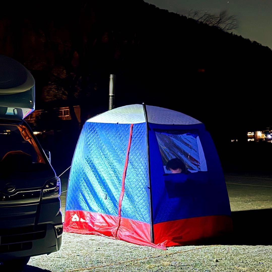 【MORZH】テントサウナ-ストーブ・インフィニティチェア付き［トリコロール］