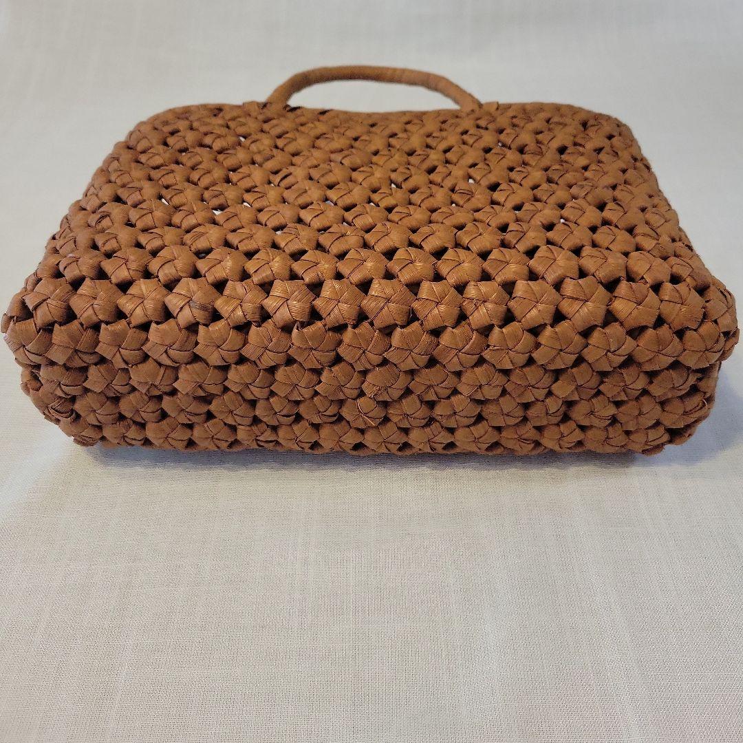 【みっちゃん】国産　山葡萄かごバッグ