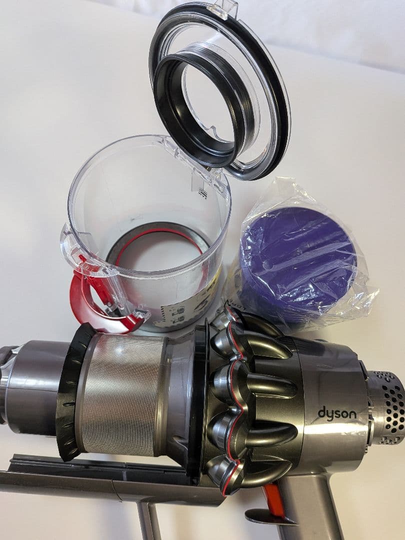 ie905　58分　ダイソン　コードレス　SV12　稼働品　分解洗浄済　動作保証
