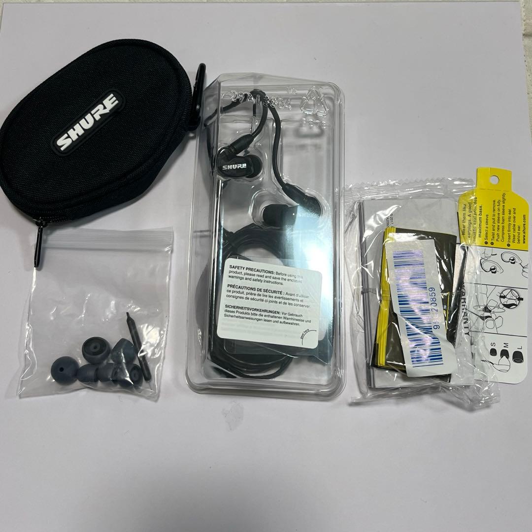 SHURE SE215 クリアブラック