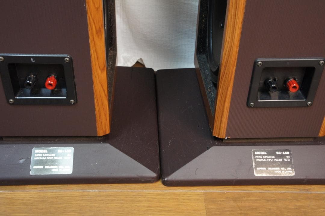 DENON SC-L50 豊かな低音のスピーカー 整備済みペア