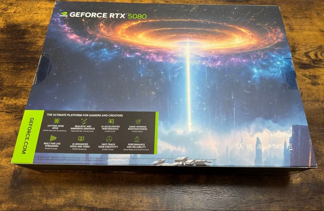 グラフィックボード・グラボ・ビデオカード NVIDIA RTX5080 GG-RTX5080-E16GB/OC/TP