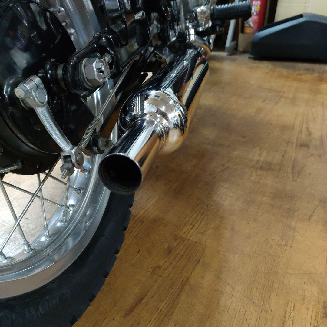 W650 マフラー POSH W1 タイプ フルエキ