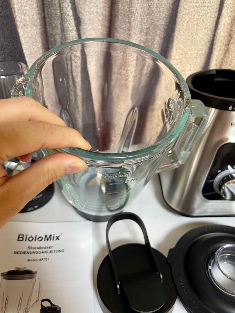 新しいバイオロミックス多機能フルーツ＆ナッツブレンダー