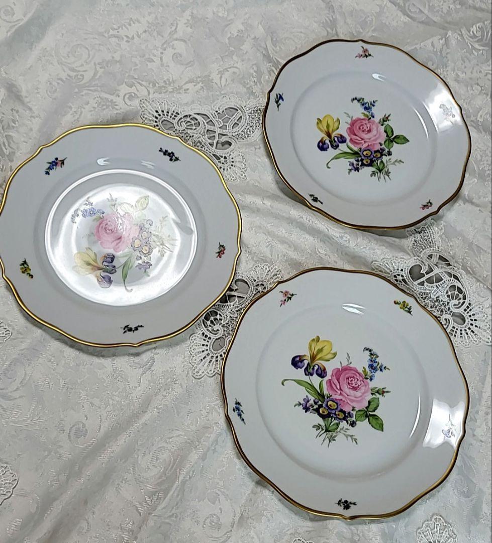 未使用近、Lindnerリンドナー大皿プレート2枚組み