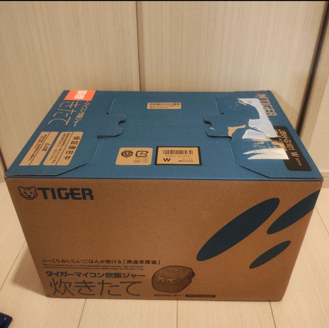 2025年製 TIGER 炊飯器 JBH-G101 W