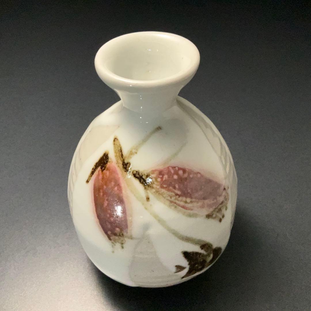 人間国宝・田村耕一　徳利　ほたるぶくろ　共箱　R1313ダT