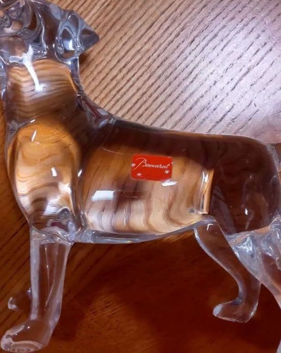 Baccarat バカラ ラブラドールレトリバー 置物 フィギュア 犬 オブジェ