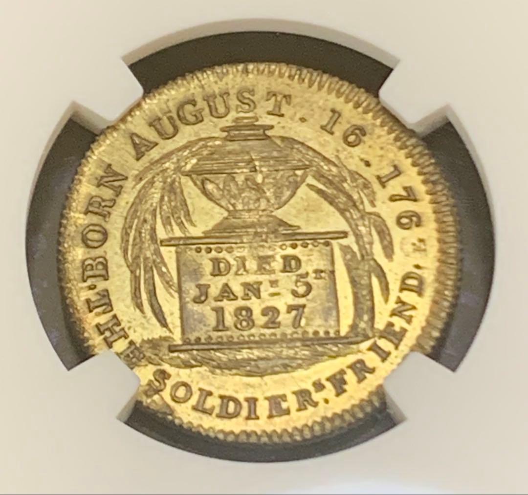 廉価出品❗️ヨーク公フレデリック　(ジョージ3世次男) 1827年 メダル