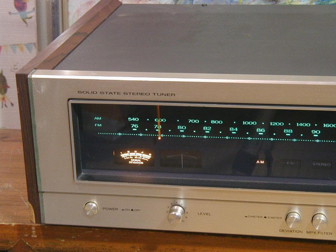 ★TRIO KT-5007 FM/AMチューナー。トリオ　ケンウッド