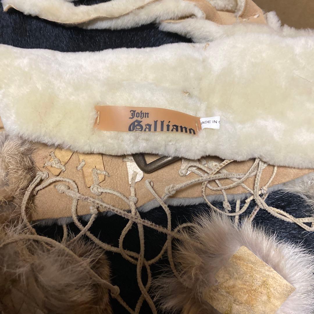 john galliano ネイティブ・アメリカンコレクション　ベルト