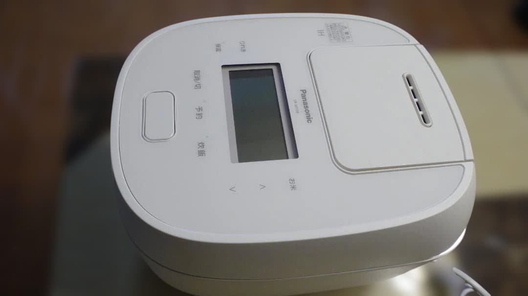 パナソニック 圧力 IH 炊飯器 SR-M10B おどり炊き 白 5.5合中古品