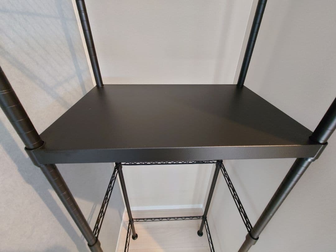 ルミナス　ノワール　ハンマートーン　スチールラック