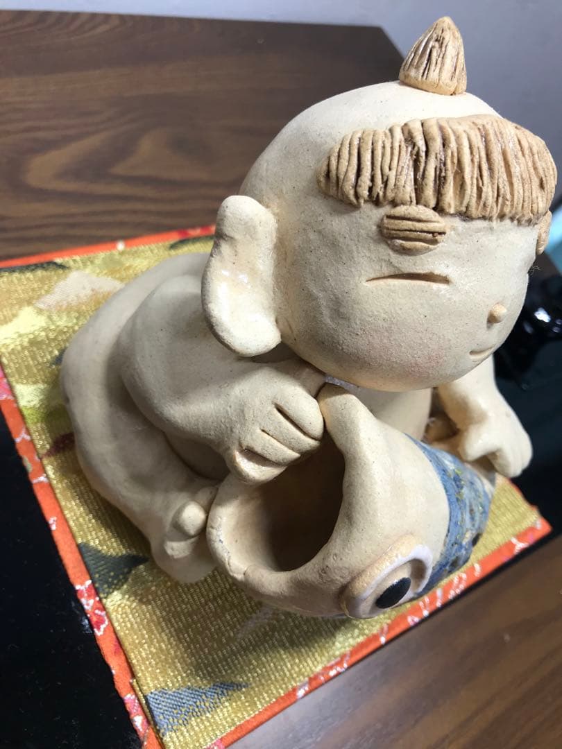 すわけい陶人形　五月人形