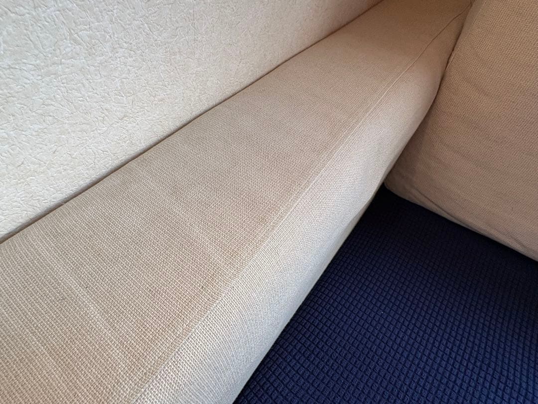 無印良品　ファブリックソファ　2.5シーター