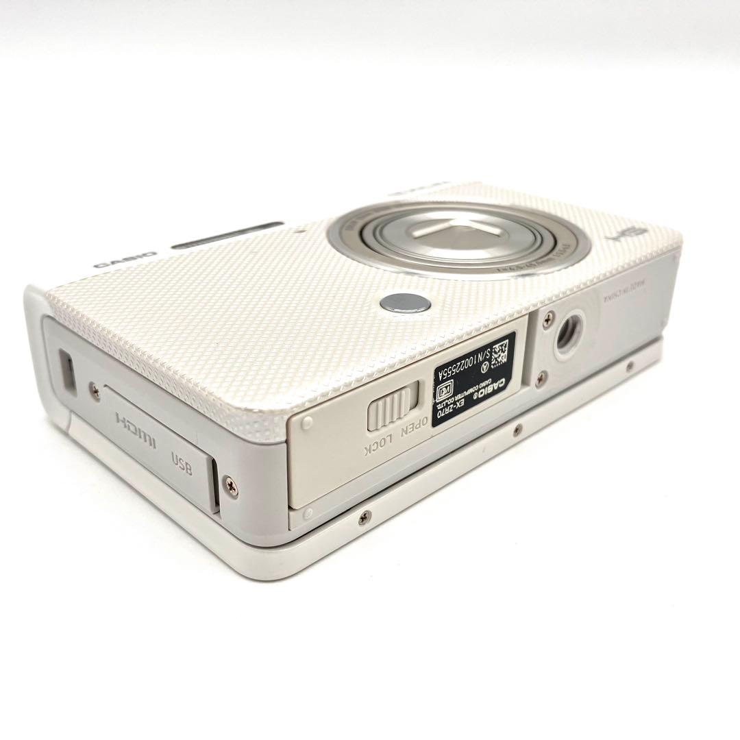 CASIO EXILIM EX-ZR70 ホワイト