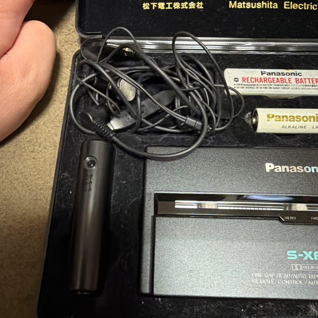 Panasonic　S-XBS　RQ-S1D　創業70周年記念カセットプレイヤー