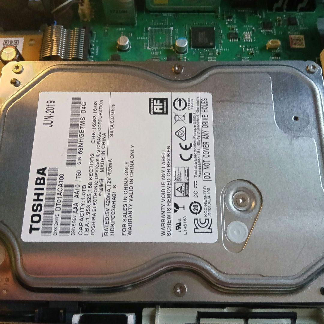 SHARP AQUOSブルーレイ BD-NW1000　HDD新同品交換第4