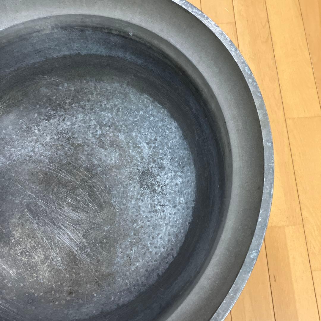 専用　アルミ鋳物平釜68cm、66cmまとめ