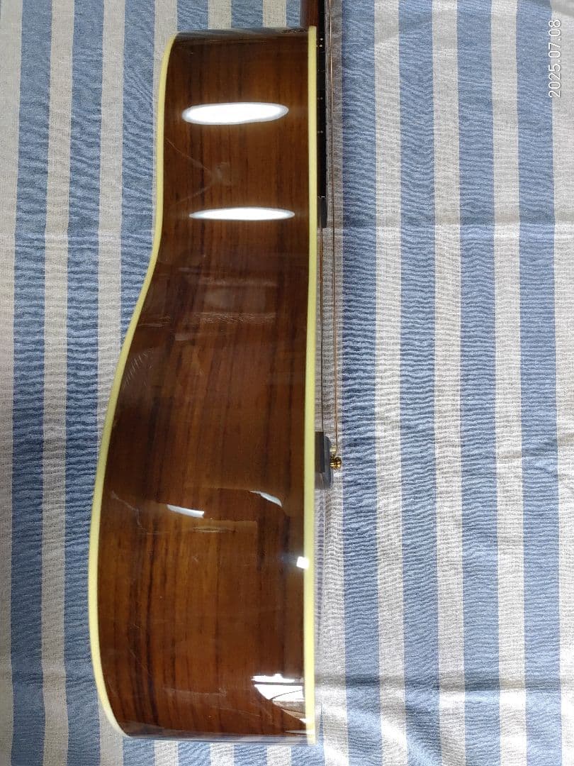 S.YAIRIのYO-90／000-28タイプのオール単板エボニー指板仕様アコギ