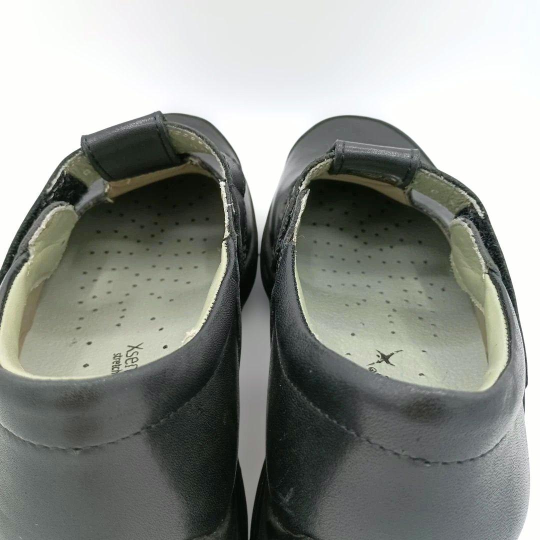 人気モデル【NOSAKA】ストレッチウォーカー アリエル ティーストラップ 黒