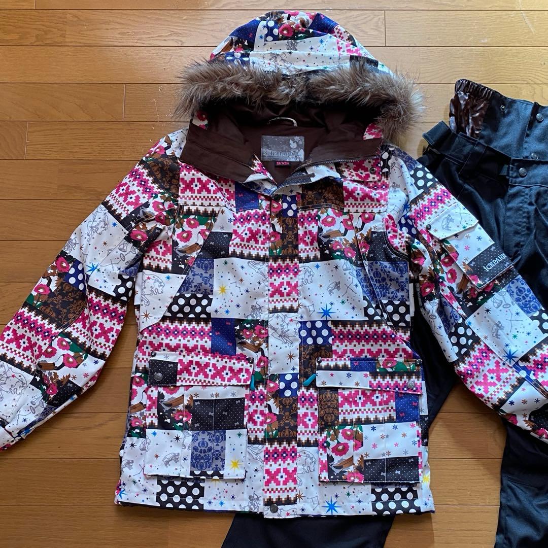 超美品　ICEPARDAL スキー　スノボ　スノーボード　ウェア　9（XS）