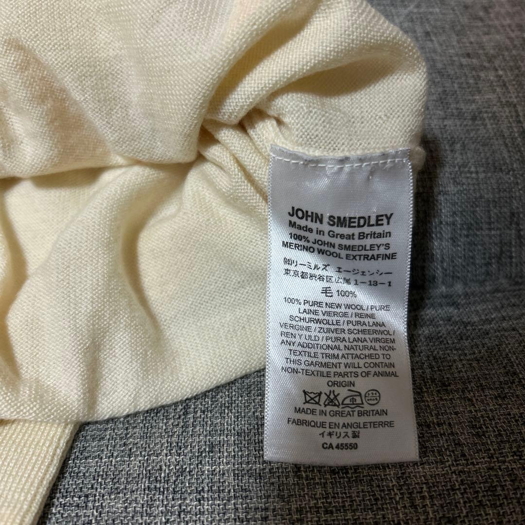 John smedley ジョンスメドレー ウールタートルネック S