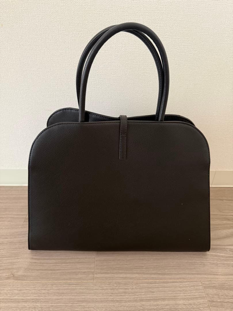 【MONOROW】BLANC LARGE BAG -BLACK-