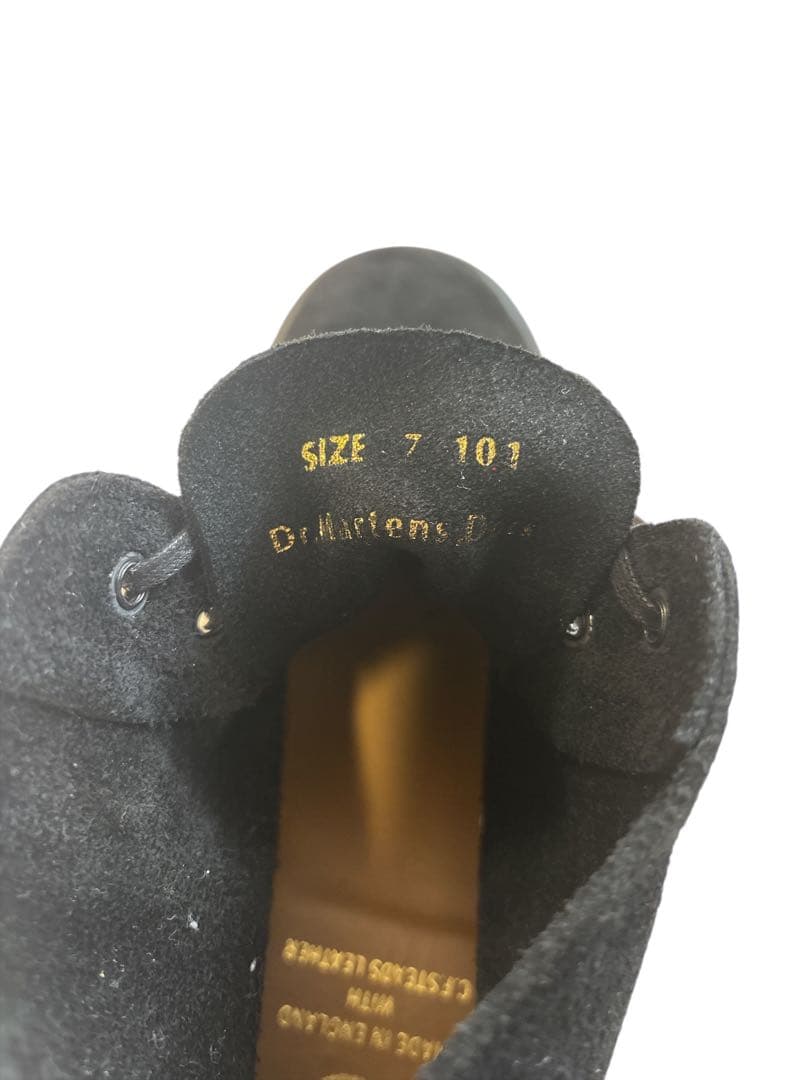 Dr.Martins 101UB スエードブーツ UK7 black