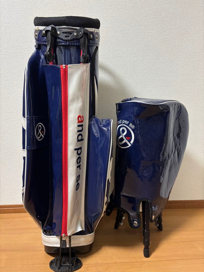 アンパスィ and per se スタンドキャディバッグ 限定品 ユニセックス