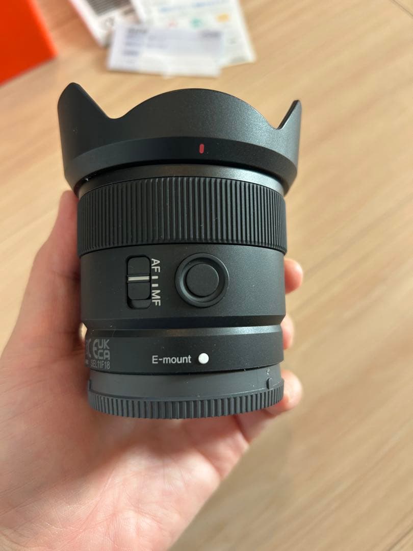 レンズ(単焦点) SONY E11mmF1.8 E-mount SEL11F18
