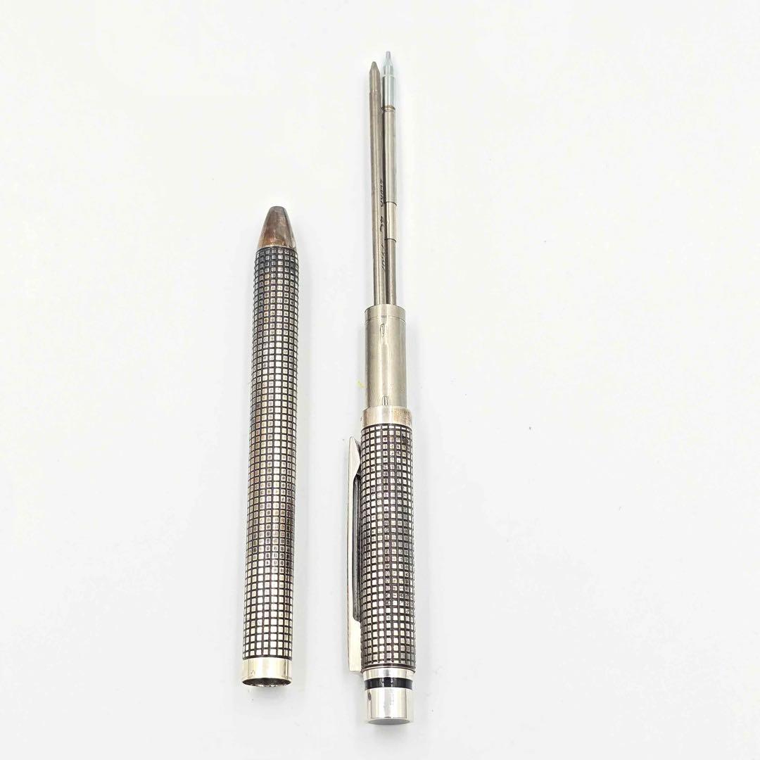 ZEBRA ゼブラ シャーボ 2Way スターリングシルバー インク残量なし