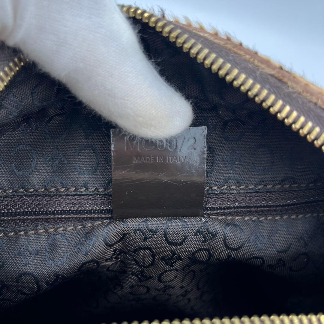 CELINE セリーヌ ハンドバッグ ハラコ トリオンフ C