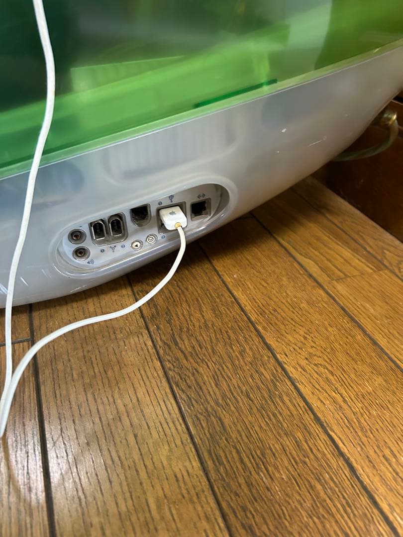 Apple iMac G3 スケルトン グリーン 動作品 アップルコンピュータ