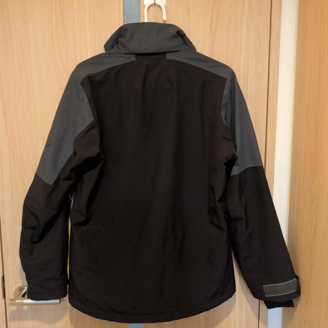 【美品】SALOMON サロモン スキーウェア ジャケット XS グレー/黒