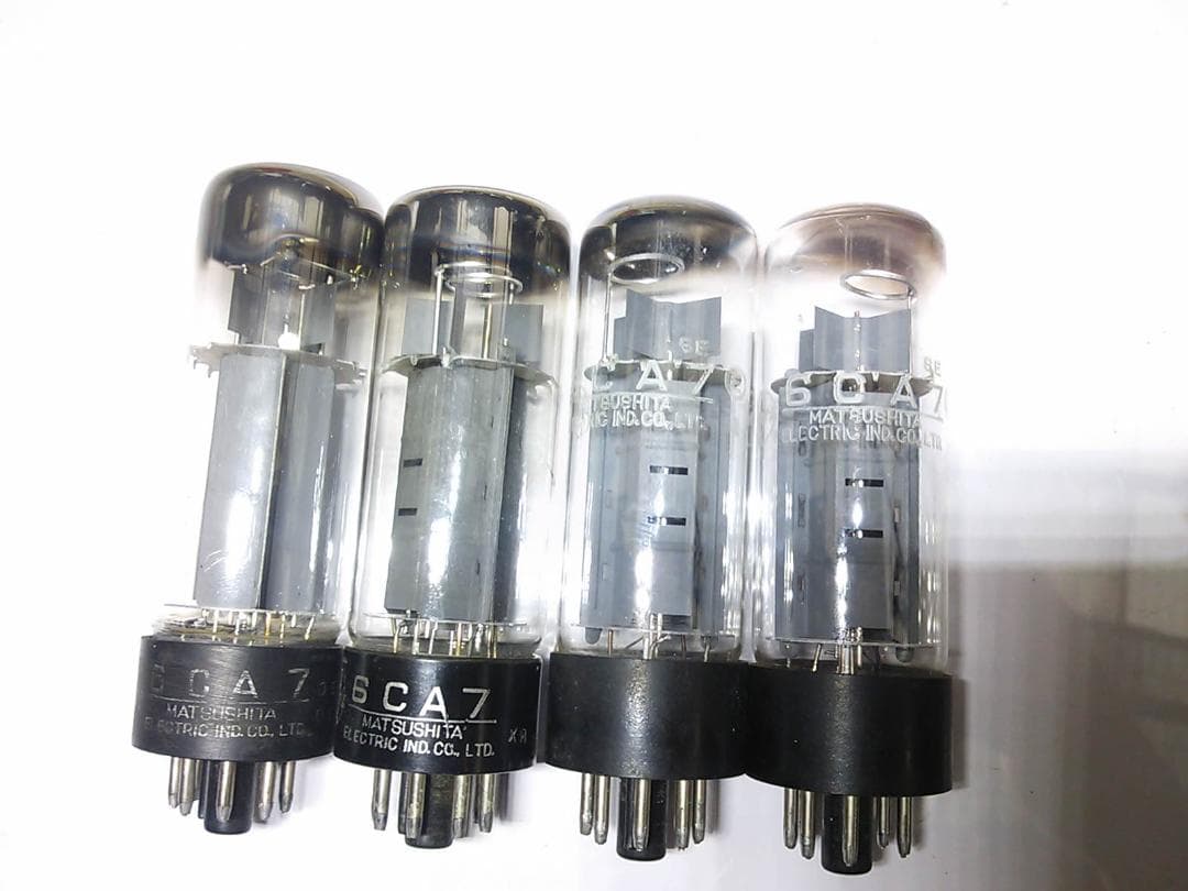 専用です。真空管　6CA7 松下製 ４本　テスト済品