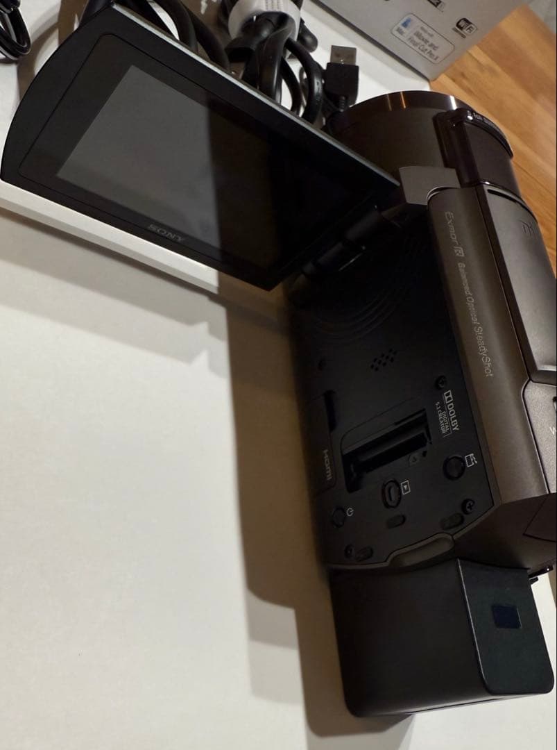 【マロン】SONY FDR-AX45A TI ビデオカメラ SDカード付き