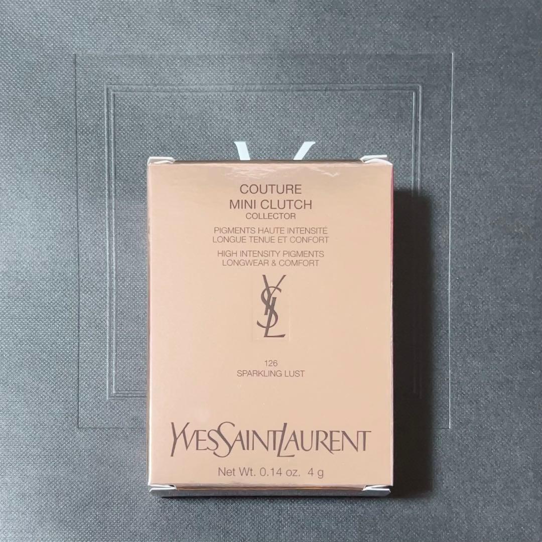 YSL イヴサンローラン クチュールミニクラッチ126 スパークリングラスト 4