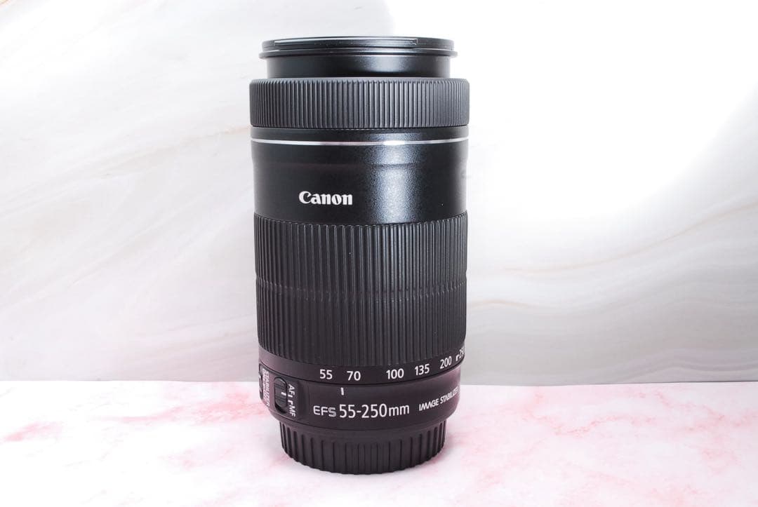 大人気❣️Canon EF-S 55-250mm IS STM 高性能望遠レンズ