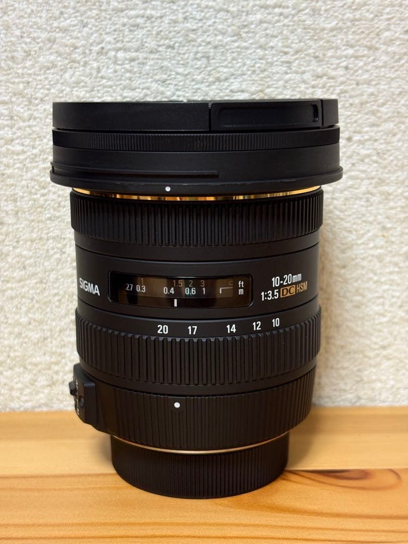 SIGMA 10-20mm f3.5 DC EX HSM ニコン用 フィルター付