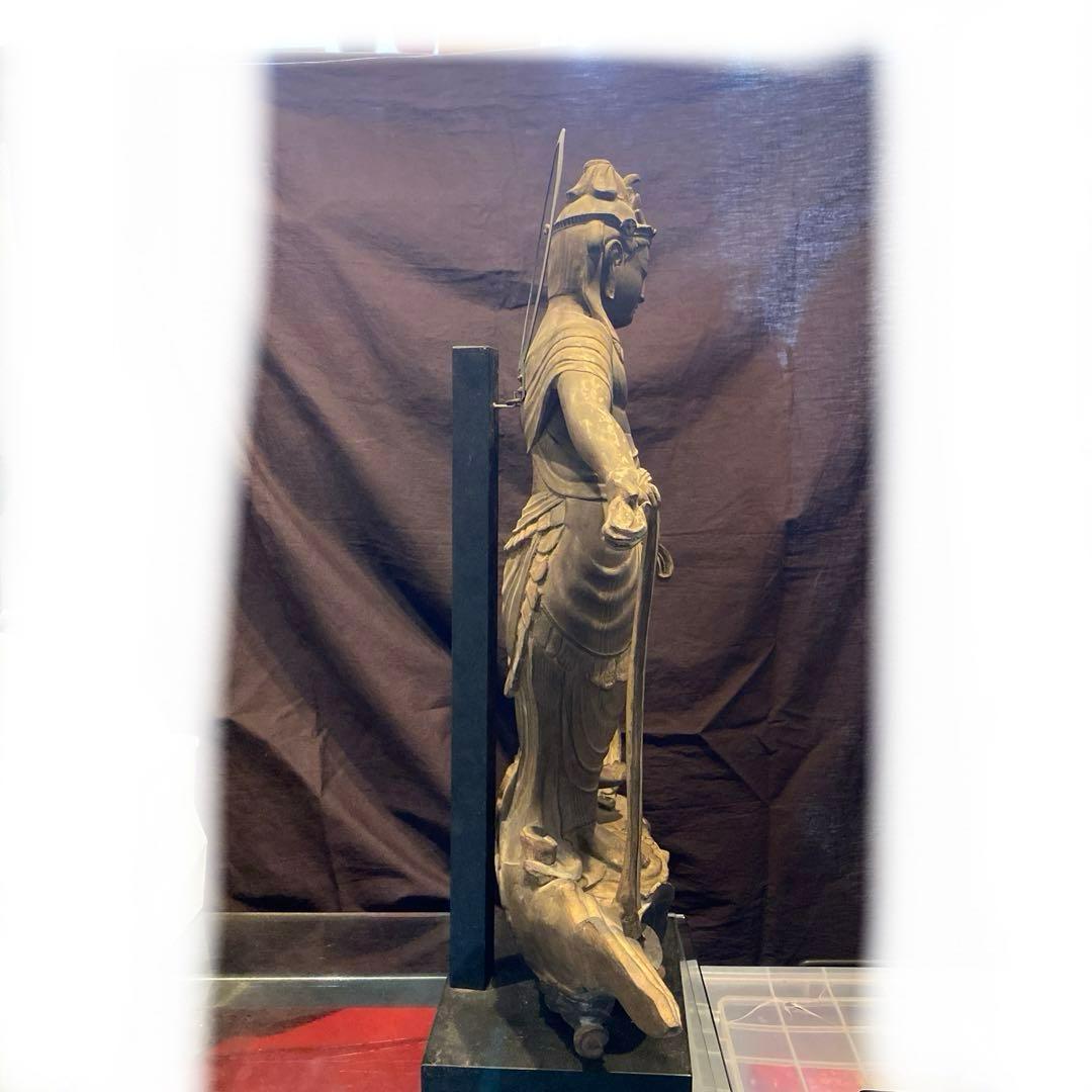 希少】平等院鳳凰堂 国宝模『雲中供養菩薩』置物 仏教美術　超美品　保証書有ります