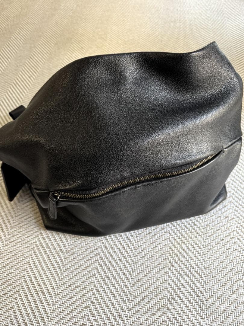 FACTELIERオリーブレザー2WAYショルダーバッグ(ブラック)