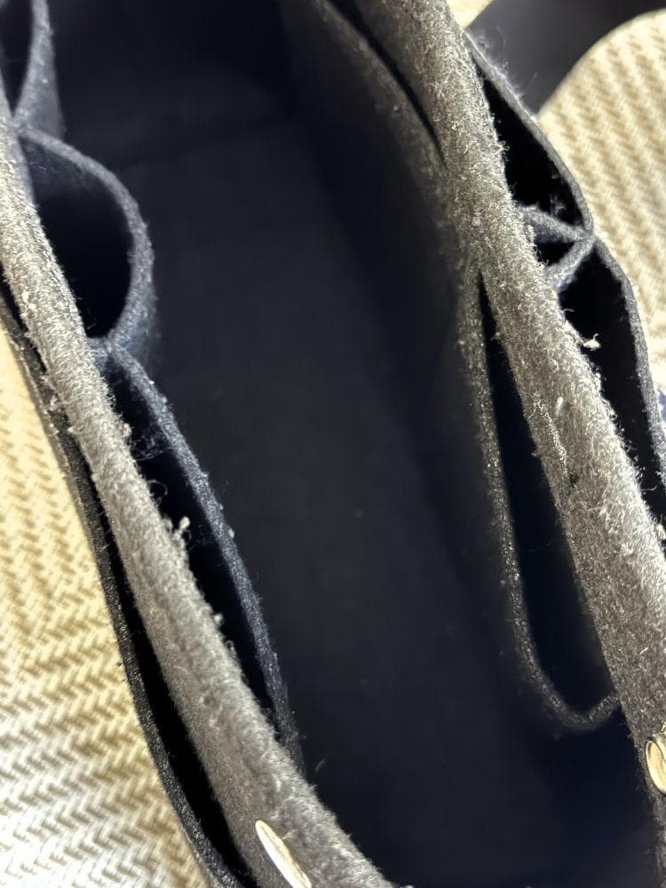 FACTELIERオリーブレザー2WAYショルダーバッグ(ブラック)