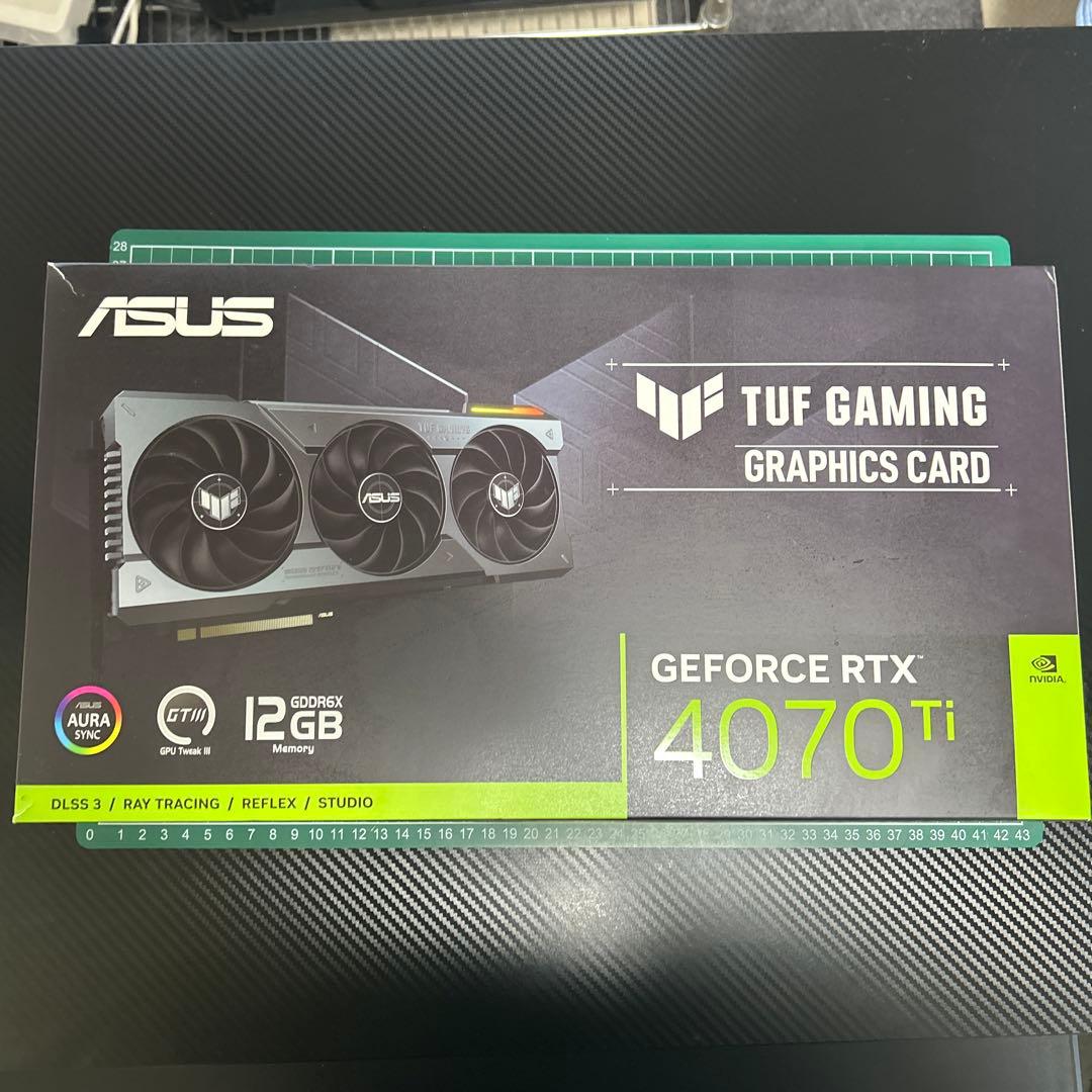 【ジャンク品】ASUS RTX4070ti 12GB グラフィックボード